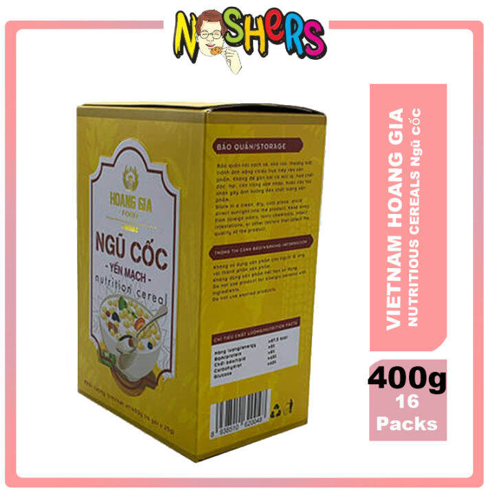 Noshers Hoang Gia Ngũ cốc Vietnam Cereal Royal Nutritious Cereals 400g