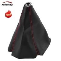 【DT】 hot  PVC Universal PU Leather Car Gear Shift Collars Carbon Fiber Auto Car Manual Stick Shifter Knob Gear Shift Boot Cover Gaiter