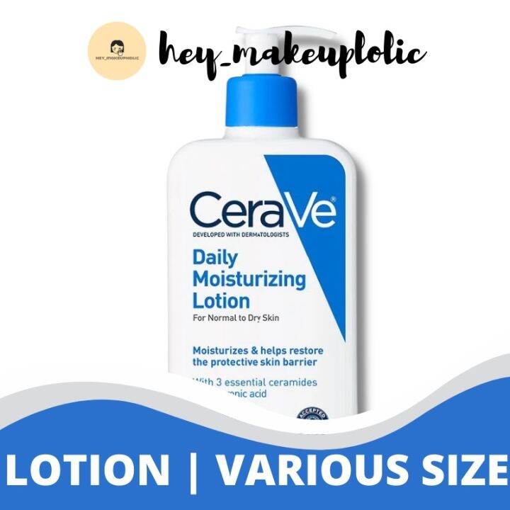 Cerave Cerave Moisturizer Daily Moisturizing Lotion Daily 88ML 340 453G Oil Free 24 Hours