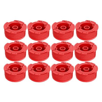 12-Pack CMZST080/CMZST120SC Spool Nylon Trimmer Head Mowing Line for Craftsman Mowers