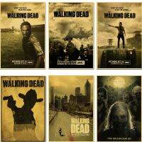 ภาพยนตร์คลาสสิกคราฟท์ผ้าใบโปสเตอร์ Walking Dead Meat Creative WallCanvas ตกแต่งภายใน Home - Retro Design