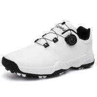 Fashion Golf Shoes Men Leather Sneakers Comfortable Waterproof Outdoor Ladies Golf Shoes 36-46 Sizes