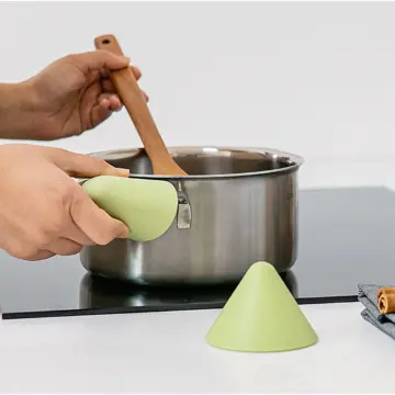 Silicone world Grip Silicone Pot Holder Sleeve Insulation Non Slip Pot  Glove Anti-Scalding Pan Handle