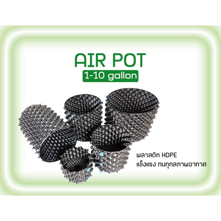 air-pot-กระถางปลูกต้นไม้-1-3-5-7-10-ระบายน้ำและอากาศได้ดี-รับออกซิเจนมากขึ้น