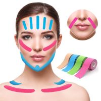 2.5CM*5M Kinesiology Tape For Face V Line Neck Eyes Lifting Wrinkle Remover Sticker Tape Facial Skin Care Tool Cleaning Tools