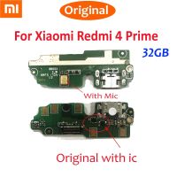 บอร์ดซ่อมโทรศัพท์มือถือชาร์จพอร์ต Usb สำหรับ Xiaomi Redmi 4 Prime 3gb32gb แท่นหัวเชื่อมปลั๊กพร้อมไมโครโฟนสายเคเบิลงอได้