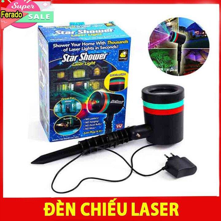 Đèn Laser chiếu sao ngoài trời Star Shower Laser Light Lazada.vn