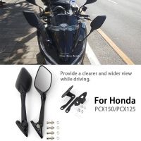 ┇☃ For Honda PCX 150 125 pcx 125 150 Aluminum Motorcycle Rearview Mirrors Handlebar Rear View Side Mirror Modification Accessories