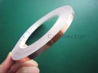 1x 5mm*30M*0.06mm Single Sided Self-Adhesive Copper Foil Tape for Magnetic Radiation Electromagnetic Wave EMI Shielding Guitar Adhesives  Tape