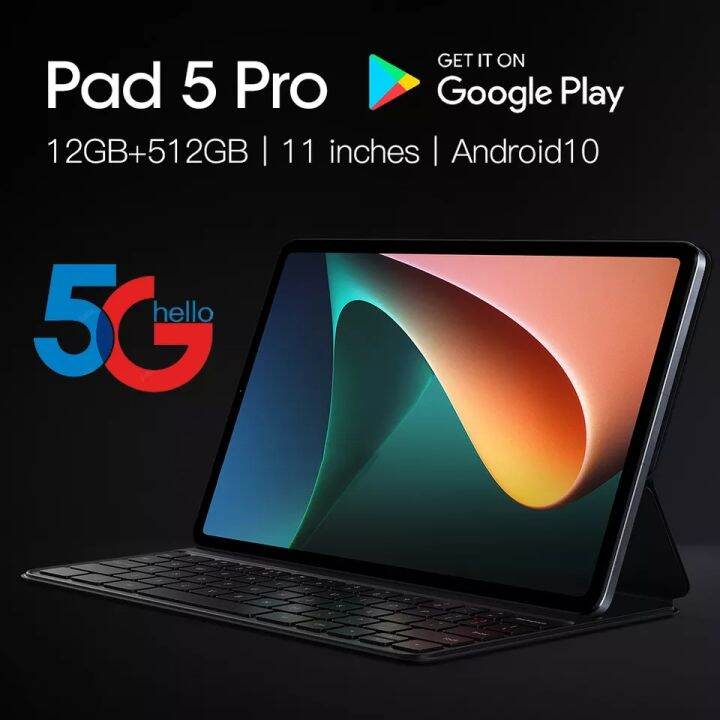 XIOAMI Mi pad 5 Pro Tablet XIOAMI 10/256GB 120HZ SD860 MI Ped 5 pro ...