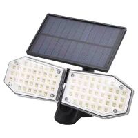 【HOT】 Photovoltaic solar garden light outdoor human body induction super bright new rural villa wall home