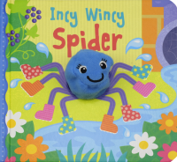 Incy Wincy Spider little spider English nursery rhyme refers to a picture book, a cardboard interactive game book, an English original imported childrens book