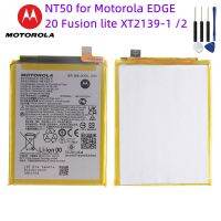 xfcOriginal Motorola Replacement NT50 For Moto EDGE 20 Lite/Fusion XT2139-1/2 5000mAh Rechargeable Batteria Batteries+Free Tools