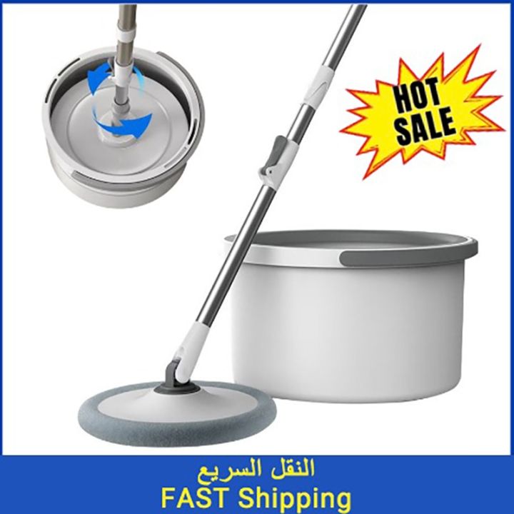 household-lazy-swivel-mop-clean-sewage-separation-mop-with-bucket-hands-free-floor-float-mop-household-cleaning-tool