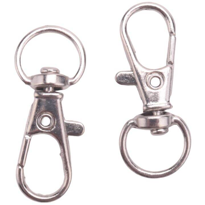 20pcs-metal-lobster-trigger-swivel-clasp-hooks-clip-buckle-jewellery-making-arts-crafts-key-ring-keychain-35mm