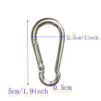 ดำน้ำ316สแตนเลส carabiner คลิปทะเลเกรดเรือพาย Snap ตะขอฤดูใบไม้ผลิ snap.