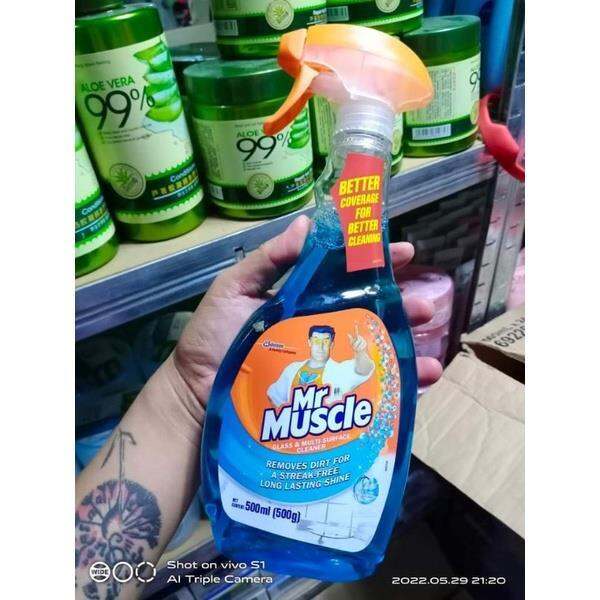 Mkij Mr Muscle Glass Cleaner 500 Ml Spray Bottle Lazada Ph 6432