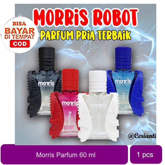 [60ML] Parfum Pria Morris Robot 60ML 60 ml | Morris Eau De Parfum