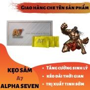 Kẹo sâm A7 ALPHA SEVEN USA cao cấp tăng cường sinh lý nam mạnh mẽ