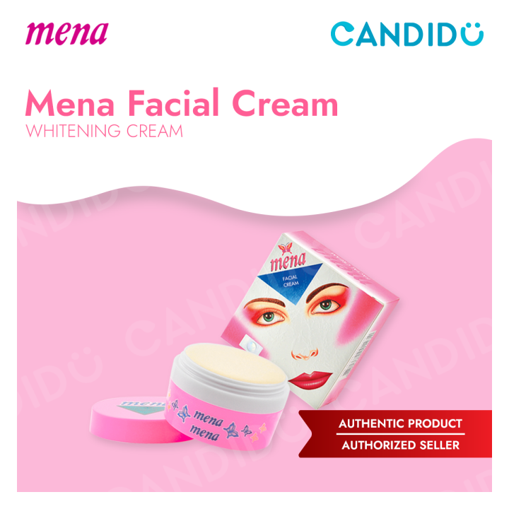 Mena Original Facial Whitening Cream 3g CandidU PH Lazada PH