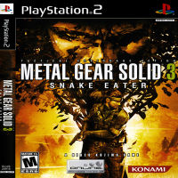 แผ่นเกมส์ PS2 Metal Gear Solid 3 : Snake Eater (USA)