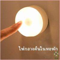 Ayla โคมไฟหัวเตียง 0.6w LED โคมไฟ ยึดผนังด้วยแม่เหล็ก ชาร์จ LED Button night light