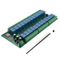 DC Power Supply ESP8266 WIFI 24 Channel 12V Relay Module ESP-12F Development Board ESP-12F WiFi Module