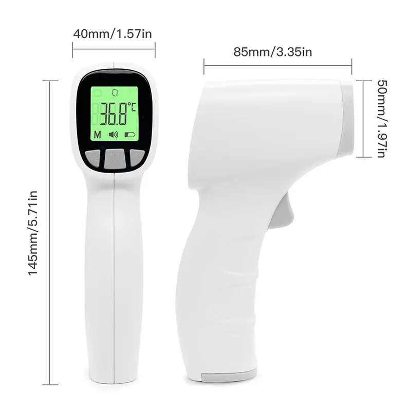 JPD-FR202 FDA Approved Jumper Non-contact Thermometer - Free Shipping