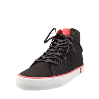 ✾  Waterproof rubber machine flat round head spell color with high male shoes short boots for recreational canvas sneakers