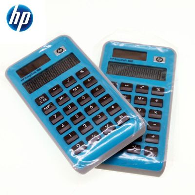 1pcs 2018 New HP Limited Style Solar Portable Calculator EasyCalc100 Super Good Feel School Office Supplies