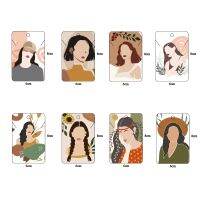 [HOT YAPJUQUI HOT] 20ชิ้นเครื่องประดับสร้อยคอต่างหูการ์ด6x8เซนติเมตรกระดาษยืนกระดาษแข็งรูปแบบความงามต่างหูเครื่องประดับบรรจุภัณฑ์ผู้ถือบัตรกลุ่ม