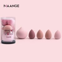 【CW】►  5 PCs Egg Wet and Dry Use Foam Large Puff Makeup Tools