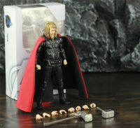 ☾ cri237 Marvel Avenger Endgame Fat THOR Movie 6 Action Figure With Storm Breake Mjolnir KOs SHF Legends Odinson Doll Toys