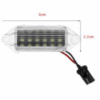 โคมไฟแผ่นตัวเลขป้ายทะเบียน Led สำหรับ Mitsubishi Lancer 2003 2017 2ชิ้นสำหรับ Lancer Evo X 2007 2008 2009 2010 2023 2011