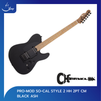 กีตาร์ Charvel Pro-Mod So-Cal Style 2 24 2PT HH - Black Ash | Strings Shop