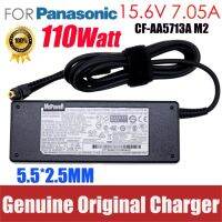 Genuine CF-AA5713A2E 15.6V 7.05A AC Power Adapter For Panasonic TOUGHBOOK CF-31 CF-52 CF-53 CF-AA5713A M1 M2 CF-AA5713A Charger