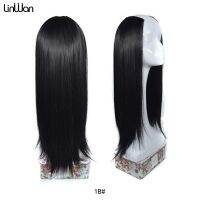 Ombre Straight Synthetic U-part/U Shaped Wig 65cm Female Hair Clip Ins Extensions Temperature