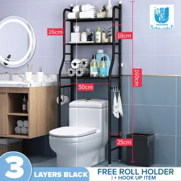 Shop Kaisa Villa Smart Storage Rack Above The Toilet with great discounts  and prices online - Apr 2024