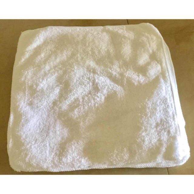 Microfiber face towel white 12 pcs Lazada PH