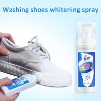 1pc White Shoes Cleaner Whiten Refreshed Polish Cleaning Tool For Casual Leather Shoe Sneakers TB Shoe Brushes Shoes Accessories