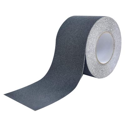 Anti Traction Tape with Roller, 10cmx15M Non Grip Tape for Stairs Outdoor/Indoor, Waterproof Anti Skid Grit Roll