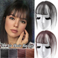 1PCธรรมชาติTopper NeatคลิปวิกผมปลอมHairpiece Headwear Fringeด้านหน้าWigsผมปลอมวิกผมม้าAir Bangs