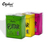 กีตาร์โปร่ง Orphee เหล็กคาร์บอนหกเหลี่ยม,อุปกรณ์เสริมกีตาร์6ชิ้น