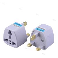 1/2/5pcs Universal EU US AU to UK 3 Pin AC Power Socket Plug Travel Wall Charger Outlet Adapter Converter Connector UK plug YB1TH
