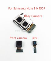 1ชิ้น Kembali Kamera Belakang Utama Utama Utama Depan Iris Modul สายเคเบิลงอได้ untuk Note8 Samsung Galaxy Note 8 N950F N950N Ganti Bahagian