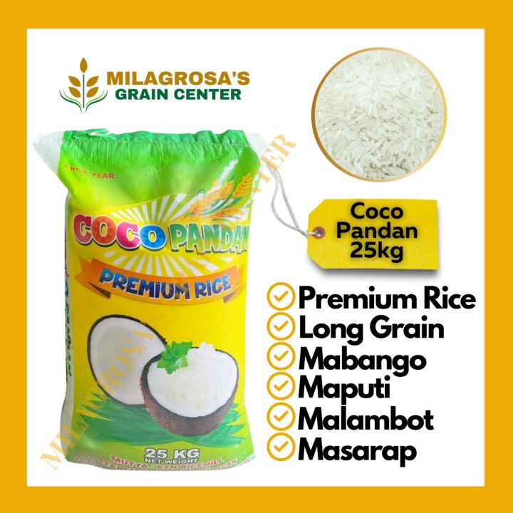 Authentic Coco Pandan Premium Rice 25KG | Lazada PH