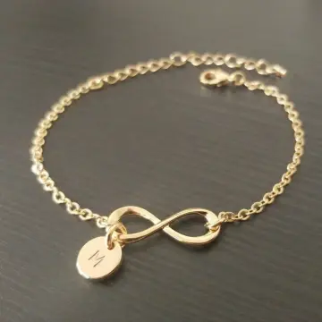 Gold 2025 infinity bracelet