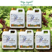 ปุ๋ยน้ำปลาทะเลINSAY ORGANIC ( 1ลิตร 5แกลอน รวม 5 ลิตร ) มีกรดอมิโนโปรตีน ไนโตรเจนสูง ธาตุอาหารหลัก ธาตุอาหารรอง ใช้ได้กับพืชผักทุกชนิด