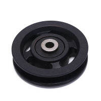 ?dgheg? 1PC 90mm Black Iron Core BEARING Pulley ล้อสายยิมอุปกรณ์ Part wearproof