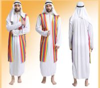 CP64.2 ชุดอาหรับ เจ้าชายแขก ชุดแขก อินเดีย อาหรับ ชีค ตะวันออกกลาง Dress for Arab sheikh Suit Middle East Costume Party Cosplay Fancy Outfit